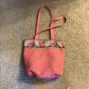 Vera Bradley Pink Pansy purse bag retired